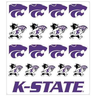 Kansas State Wildcats Multi-Purpose Vinyl Sticker Sheet