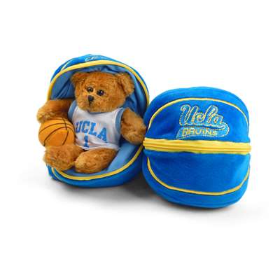 UCLA Burins Stuffed Bear in a Ball - Basketball