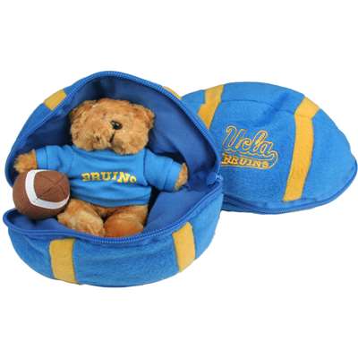 UCLA Bruins Stuffed Bear in a Ball - Football