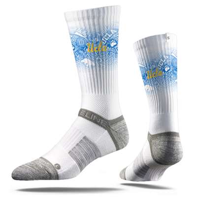 UCLA Bruins Strideline Premium Crew Sock - White