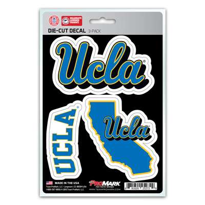 UCLA Bruins Decals - 3 Pack