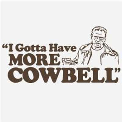 I Gotta Have More Cowbell T-Shirt - Sand