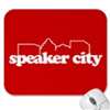 Speaker City Mouse Pad