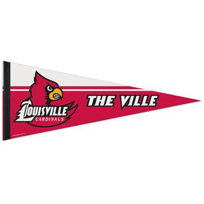 Louisville Cardinals Premium Pennant - 12" X 30"