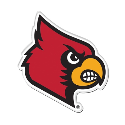 Louisville Cardinals Acrylic Magnet