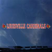 Louisville Cardinals Automotive Transfer Decal Strip