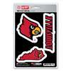 Louisville Cardinals Decals - 3 Pack