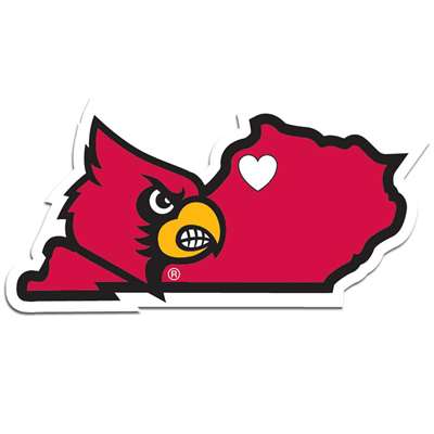 Louisville Cardinals Home State Decal