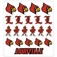 Louisville Cardinals Multi-Purpose Vinyl Sticker Sheet