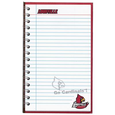 Louisville Cardinals 5" x 8" Memo Note Pad - 2 Pad