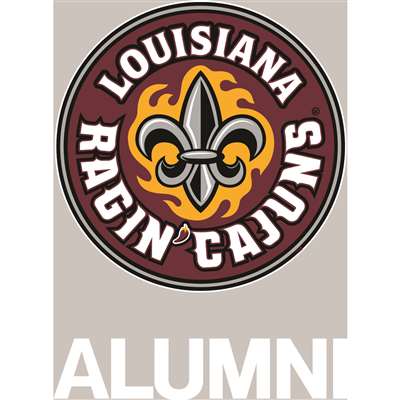 Louisiana Lafayette Ragin Cajuns Transfer Decal - Alumni