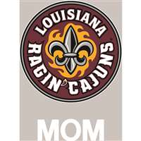 Louisiana Lafayette Ragin Cajuns Transfer Decal - Mom