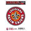 Louisiana Lafayette Ragin Cajuns Repositionable Vinyl Decal