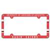 Louisiana Lafayette Ragin Cajuns Plastic License Plate Frame