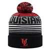 Louisiana Lafayette Ragin Cajuns Top of the World Overt Cuff Knit Beanie