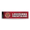 Louisiana Lafayette Ragin Cajuns  Bumper Sticker