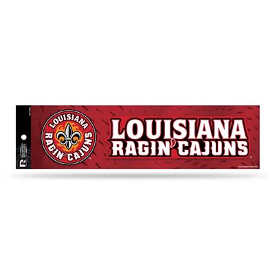 Louisiana Lafayette Ragin Cajuns  Bumper Sticker