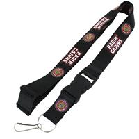 Louisiana Lafayette Ragin Cajuns Logo Lanyard