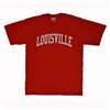 Louisville T-shirt - Big And Bold Print, Red