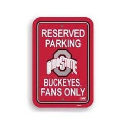 Ohio State Plastic Parking Sign