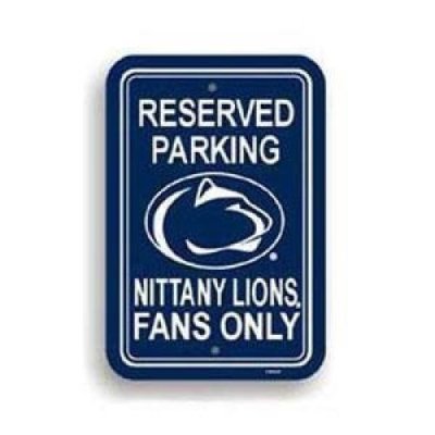 Penn State Plastic Parking Sign