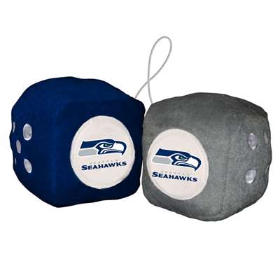 Seattle Seahawks Fuzzy Dice