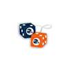 Denver Broncos Fuzzy Dice