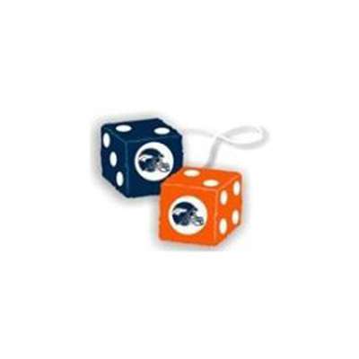 Denver Broncos Fuzzy Dice