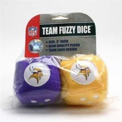 Fremont Die NFL Minnesota Vikings Fuzzy Dice