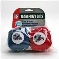 New England Patriots Fuzzy Dice