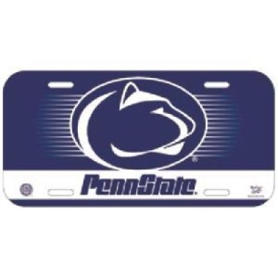 Penn State Plastic License Plate