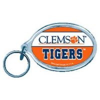 Clemson Acrylic Key Ring