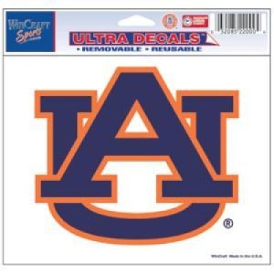 Auburn Ultra Decals 5" X 6"