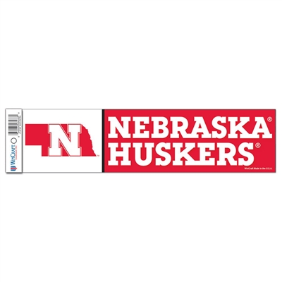 Nebraska Bumper Sticker