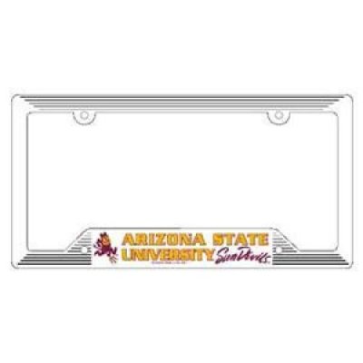 Asu Plastic License Plate Frame