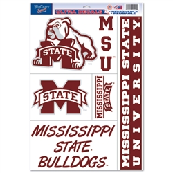 Mississippi State Ultra Decal - 11'' X 17''