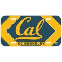 California Plastic License Plate