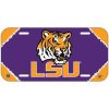 Lsu Plastic License Plate