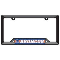 Boise State Plastic License Plate Frame