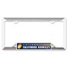 California Plastic License Plate Frame