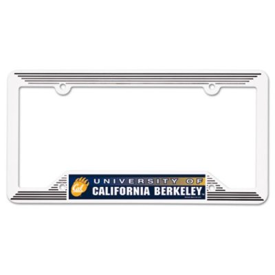 California Plastic License Plate Frame