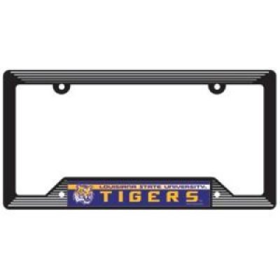 Lsu Plastic License Plate Frame