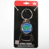 Florida Bottle Opener Keychain With Domed Acrylic Insert