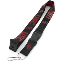 Usc Logo Lanyard - Black