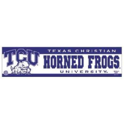 Tcu Bumper Sticker