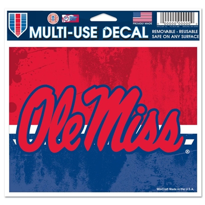 Mississippi Ultra Decals 5" X 6"