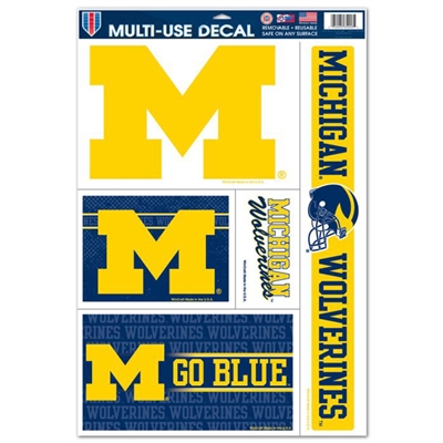 Michigan Ultra Decal Set 11" X 17"