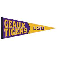 Lsu Tigers Premium Pennant - 12" X 30" - Geaux Tigers