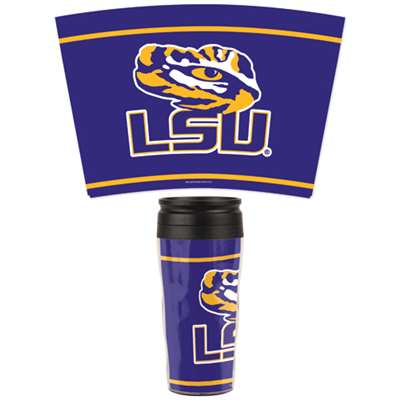 Lsu Tigers 16oz Plastic Travel Mug