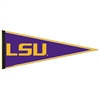 Lsu Tigers Pennant 12" X 30"